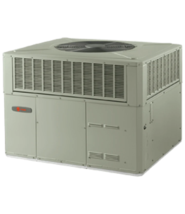 Trane XR14c packaged system unit