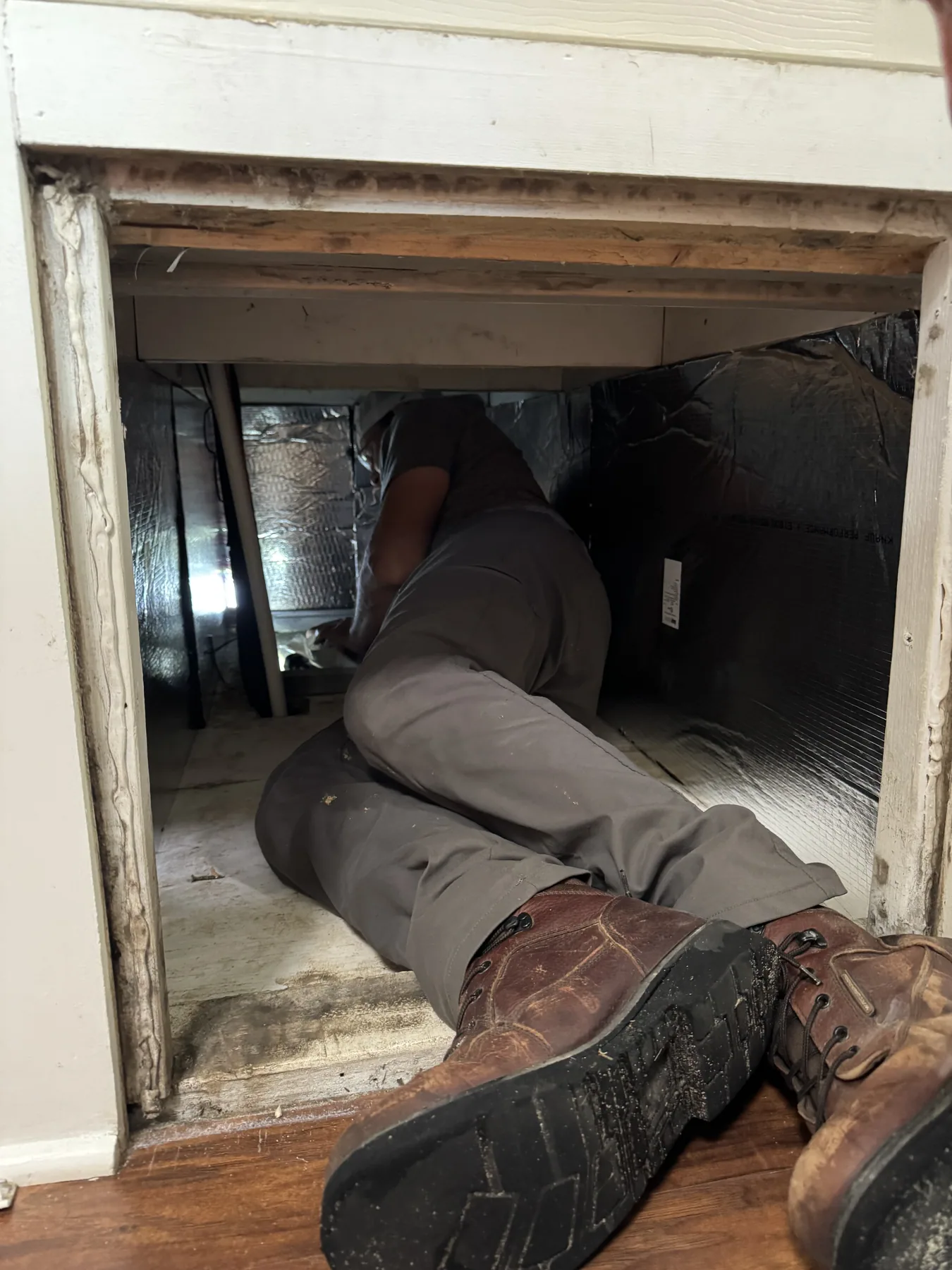 Commercial Air Balancing work performed by Merckle Plumbing in Freeport, Florida